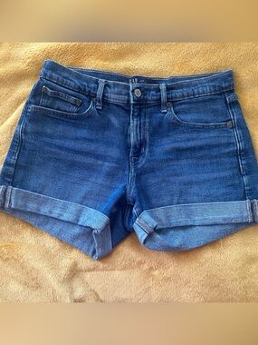 Gap Women's Blue Denim Jean Shorts 6/28